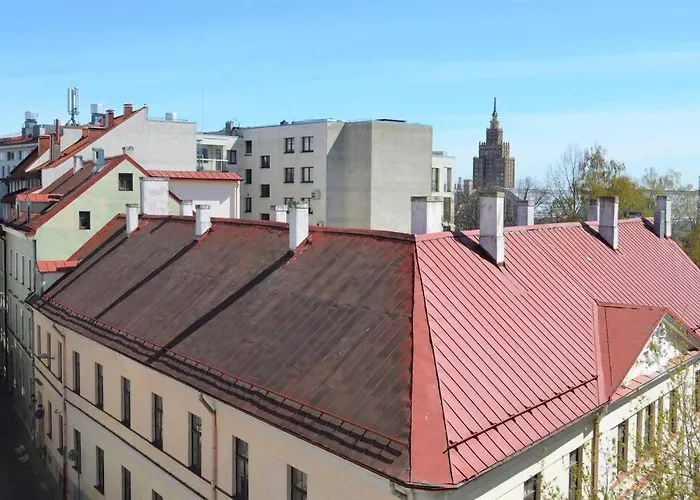Luxury Apartment With A Balcony And View In Riga Old Town