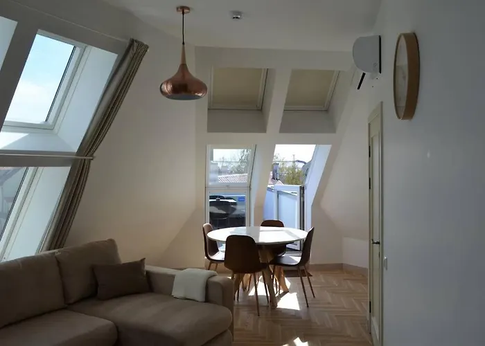 Luxury Apartment With A Balcony And View In Riga Old Town