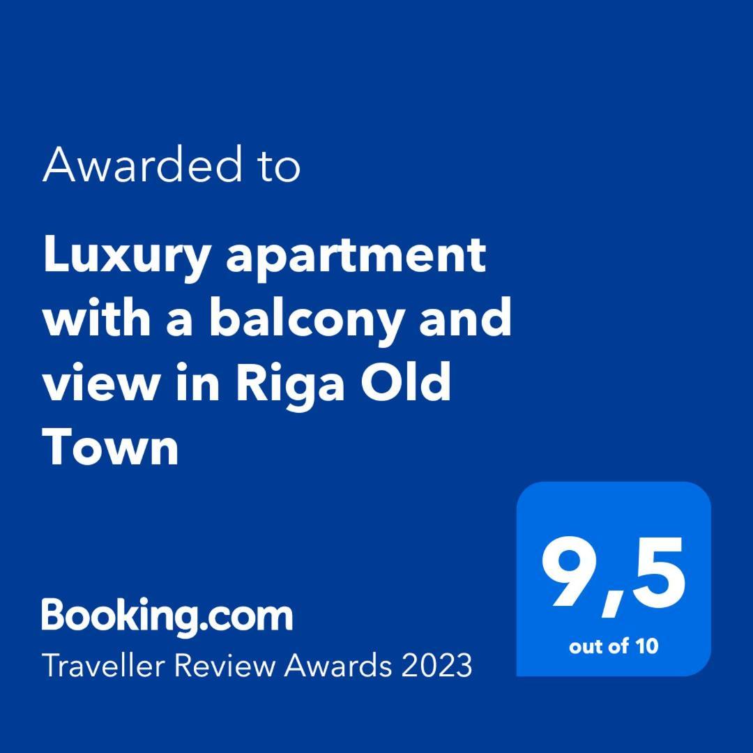 Appartamento Luxury With A Balcony And View In Old Town Riga